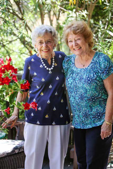 Fran Quick and Johnnia Elkins