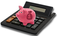 piggy calculator200x128